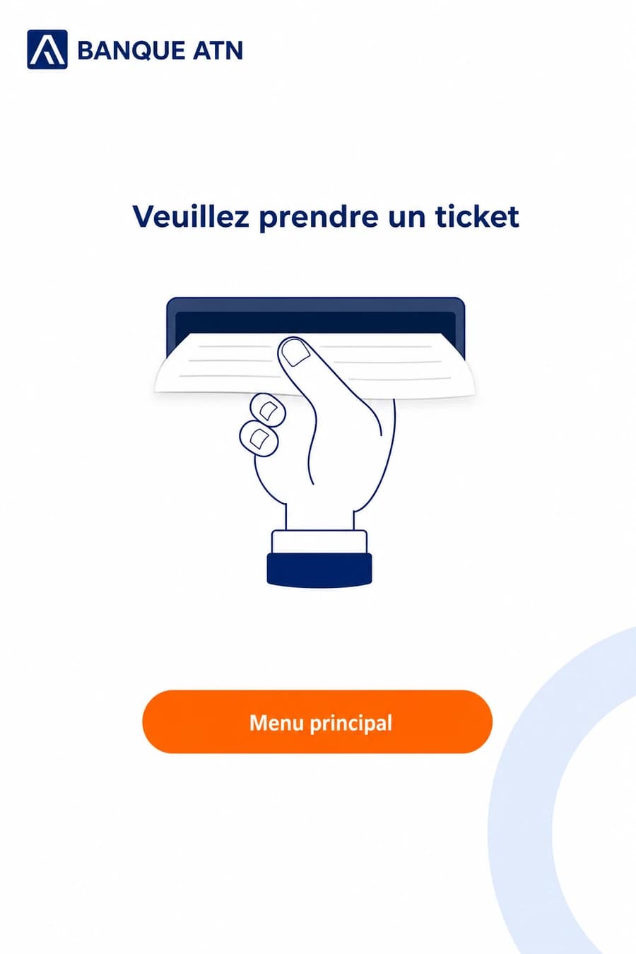 Une invitation claire à prendre son ticket