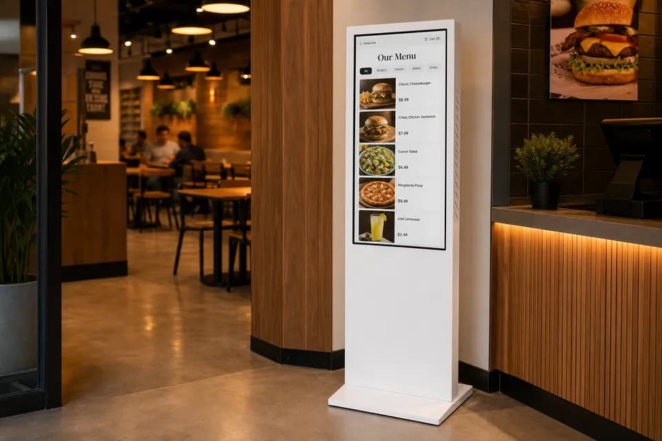 Chaîne restauration Borne de commande